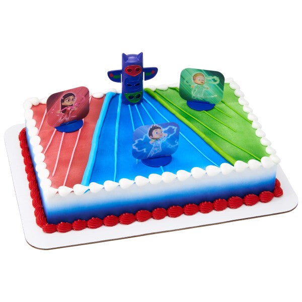 PJ Masks We&#x27;re On Our Way! DecoSet&#xAE; Cake Decoration