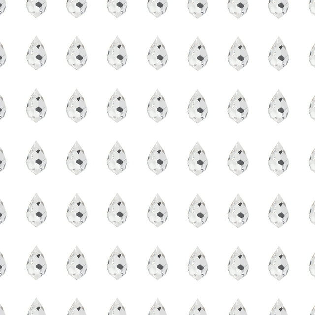 Preciosa 144-Piece Teardrop Glass Pendant, 9x15mm