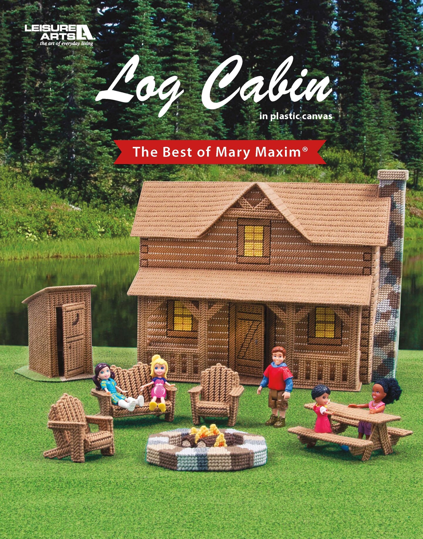 Leisure Arts The Best Of Mary Maxim Log Cabin Sewing Book