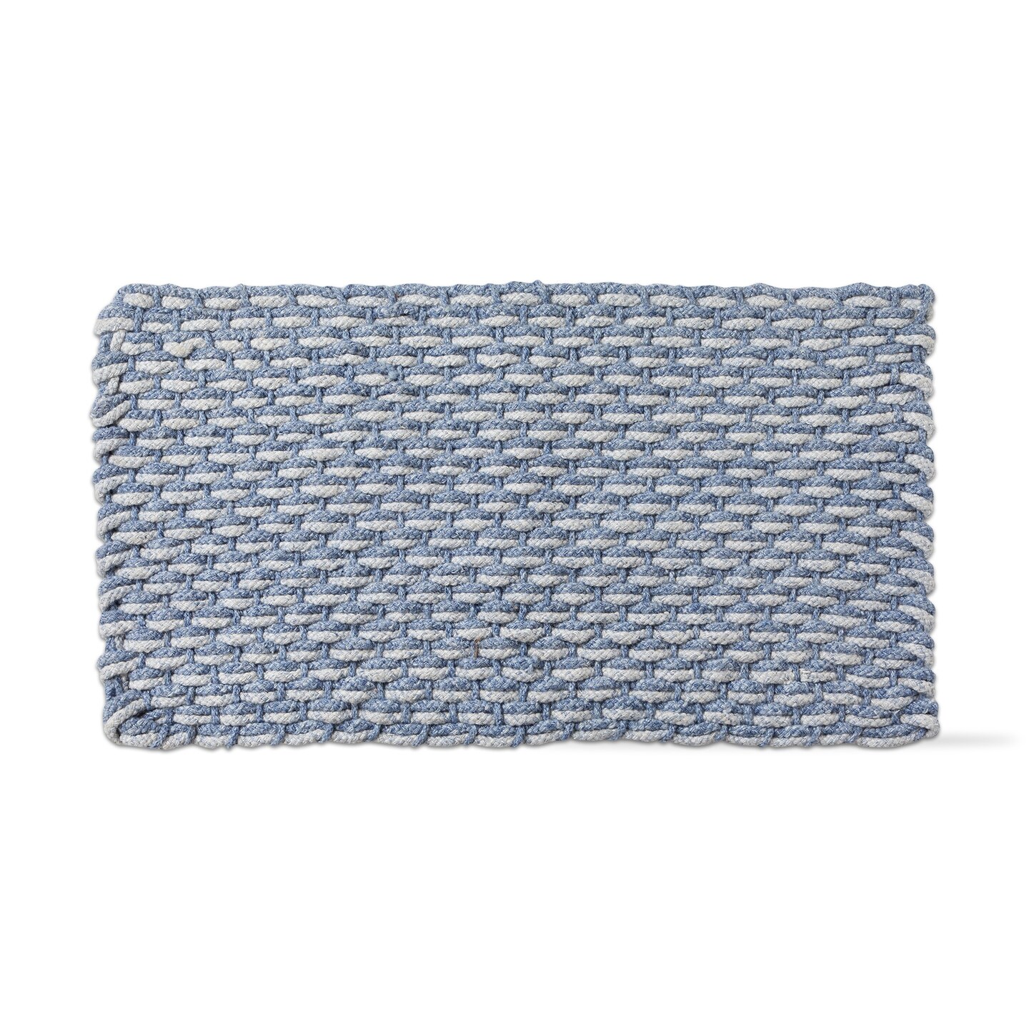 1&#x27;6&#x22;x2&#x27;6&#x22; Handwoven Doormat Blue Multi Rectangle Indoor and Outdoor Polypropylene Door Welcome Mat Blue