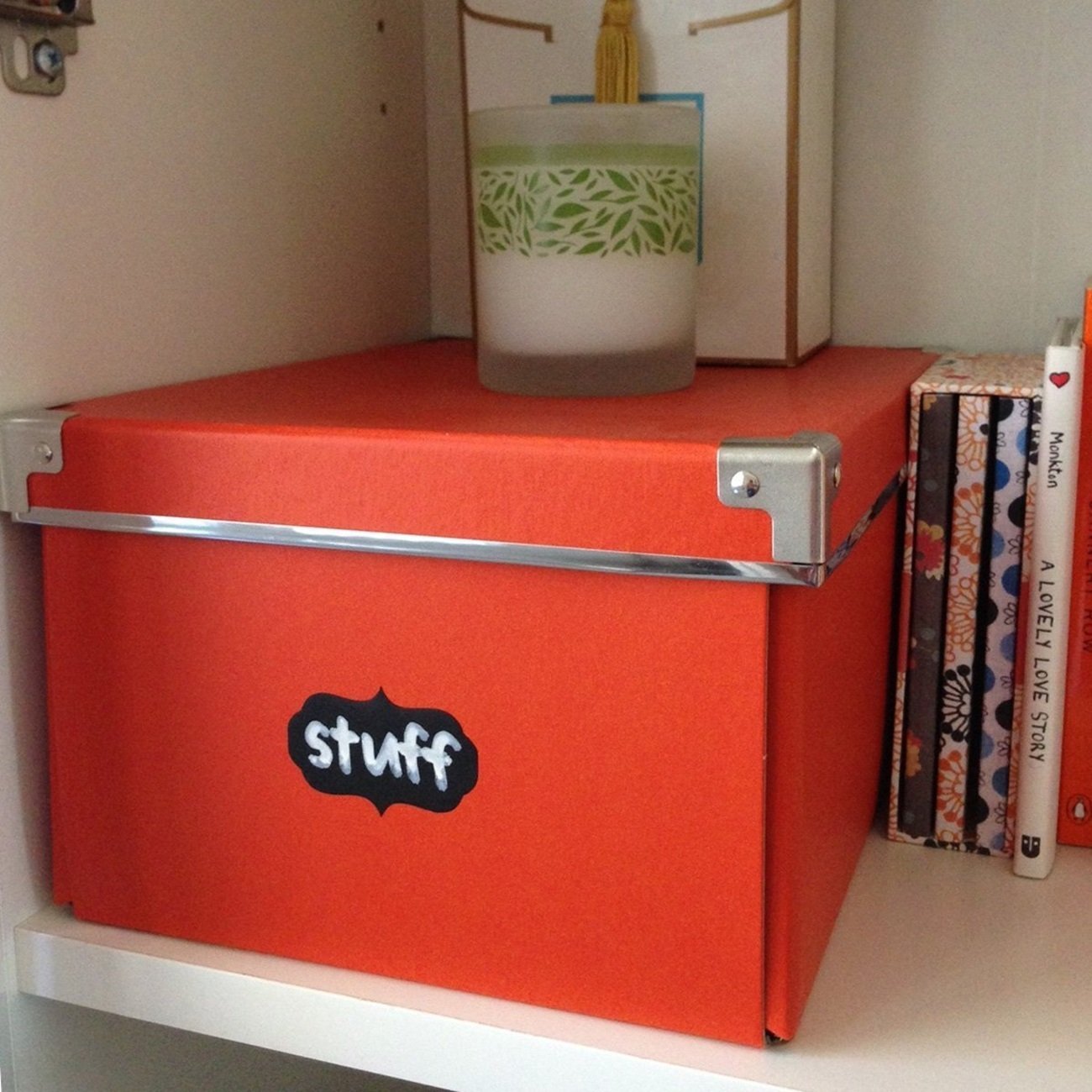 Wrapables Set of 40 Chalkboard Labels / Chalkboard Stickers, 2.25" x 1.5" Rectangle With Chalk Pen