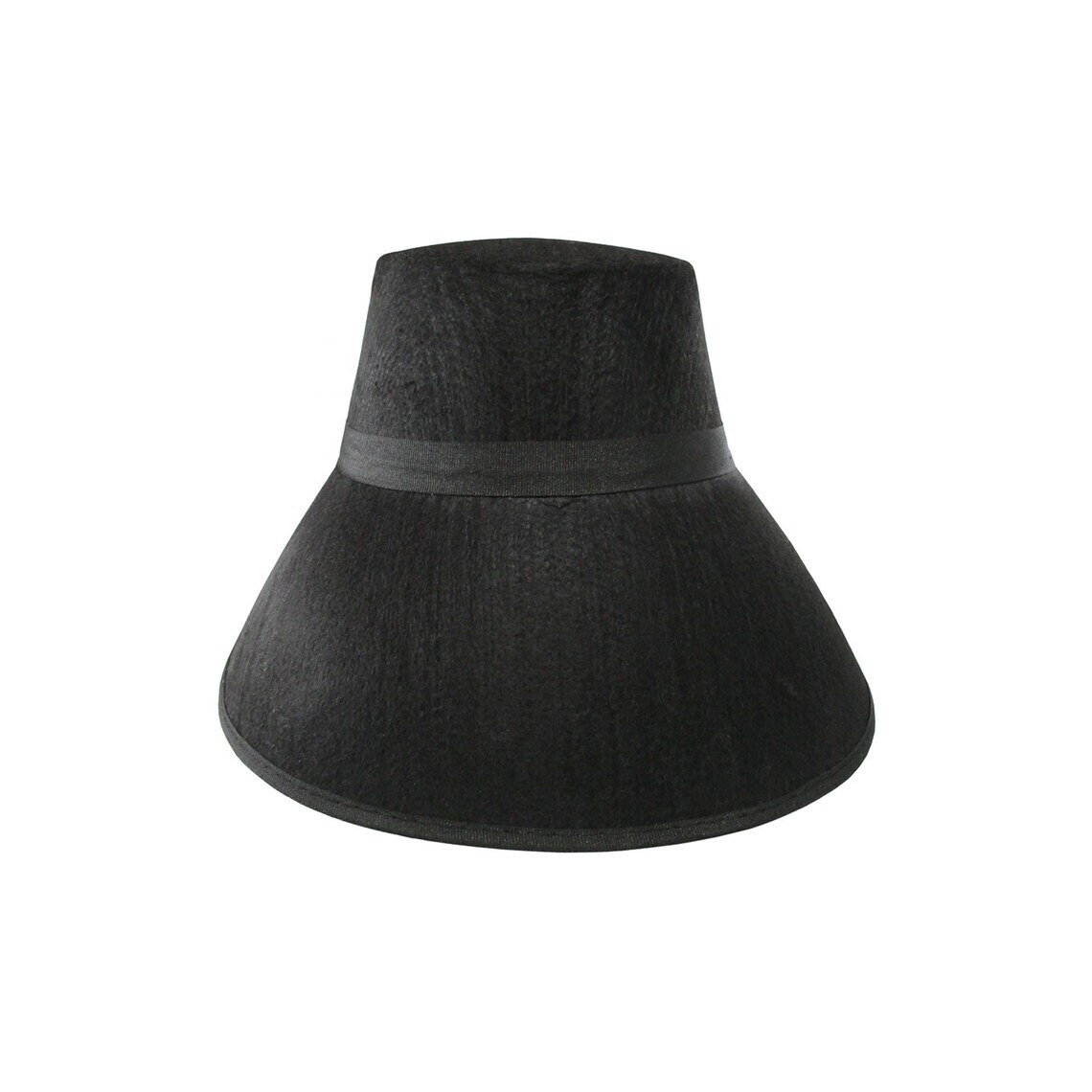 Black Bonnet Victorian Bonnet Hat Felt Bonnet Medieval Hat Woman