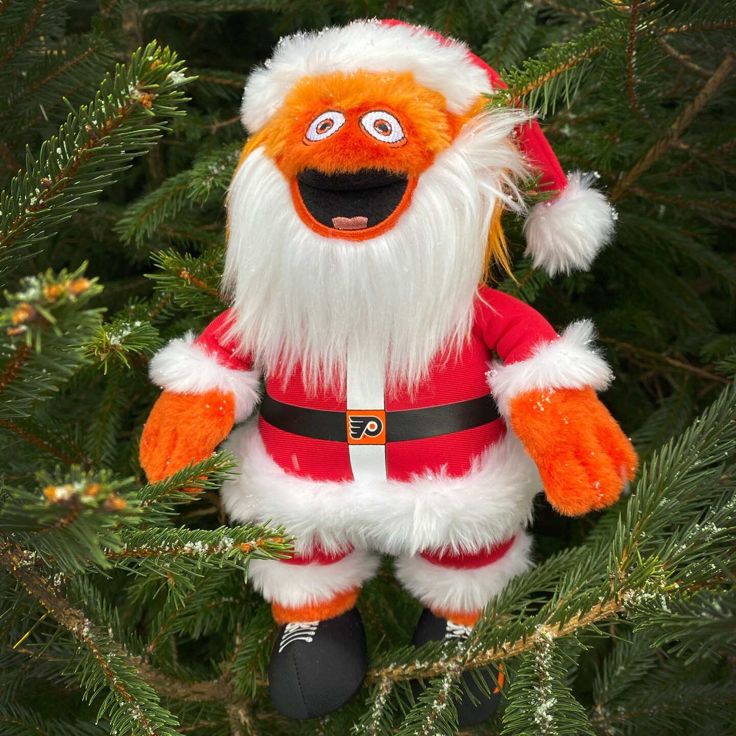 Bleacher Creatures Philadelphia Flyers Santa Gritty 10" Mascot Plush Figure