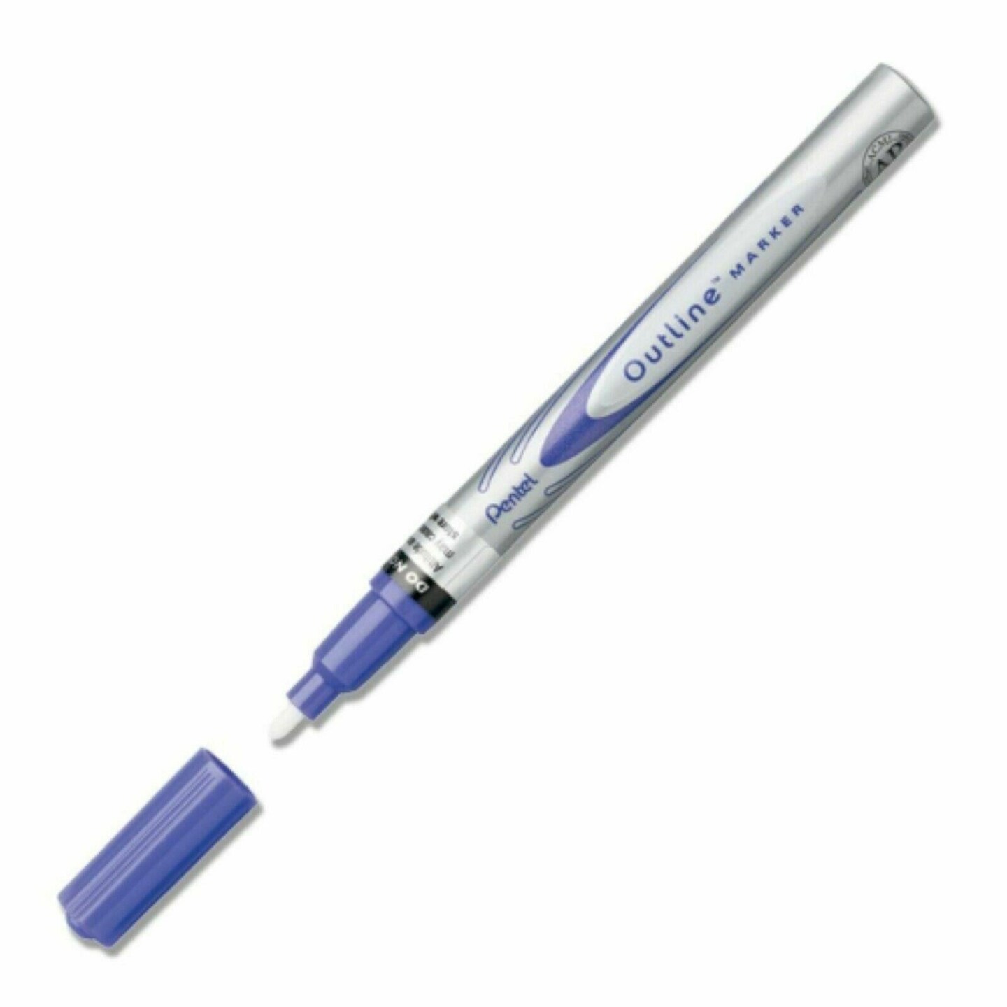 Pentel Metallic Dual Color Outline Marker Pen