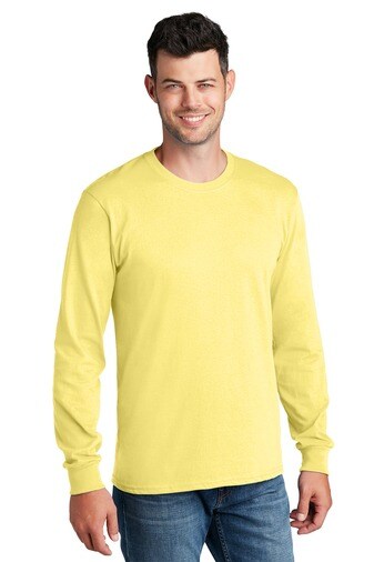 Port &#x26; Company&#xAE; Crewneck Long Sleeve Core Cotton Tee