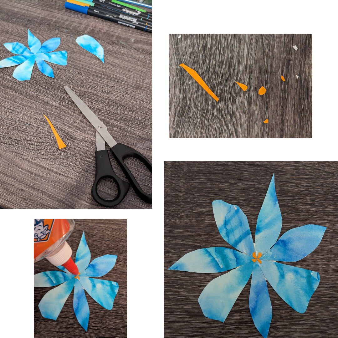How to make Watercolor Flowers image 5