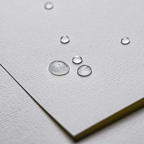 2 Pack Watercolor Paper Pad  - A4 8.3x11.7&#x22; - 60 Sheets Total (140lb/ 300gsm) - Cold Press Acid Free Art Sketchbook Pad for Painting &#x26; Drawing, Wet, Mixed Media