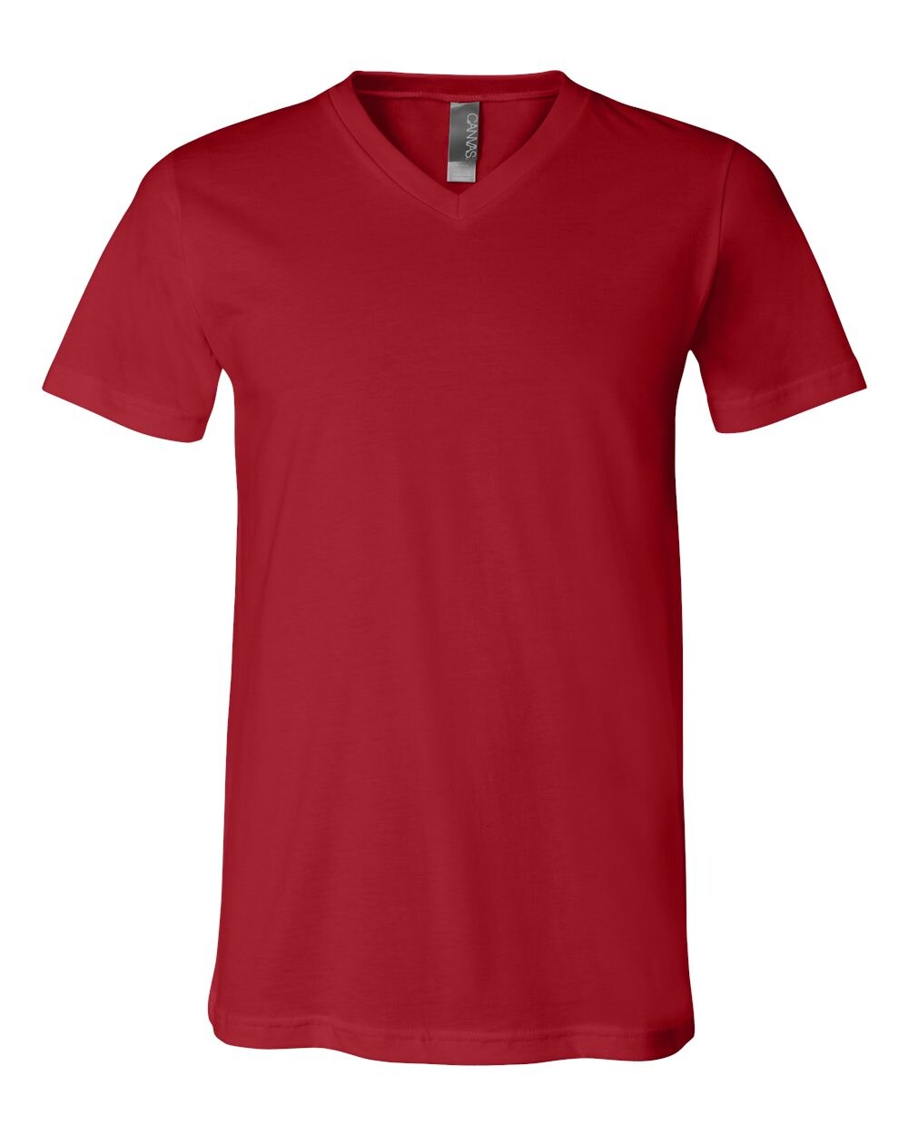 BELLA + CANVAS - Jersey V-Neck Tee 4.2 oz 100% Airlume combed and ring ...