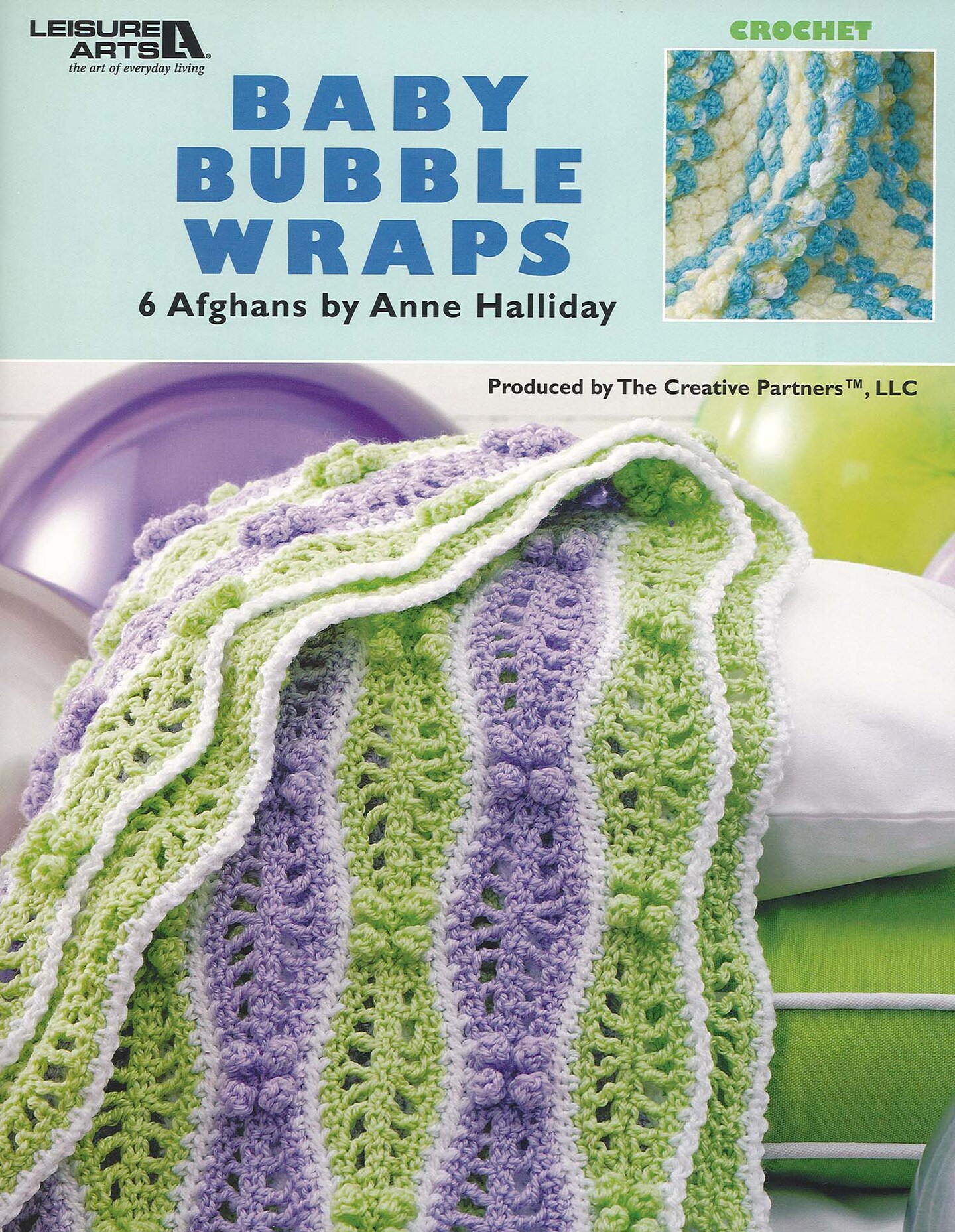 Leisure Arts Baby Bubble Wraps Crochet Book Michaels