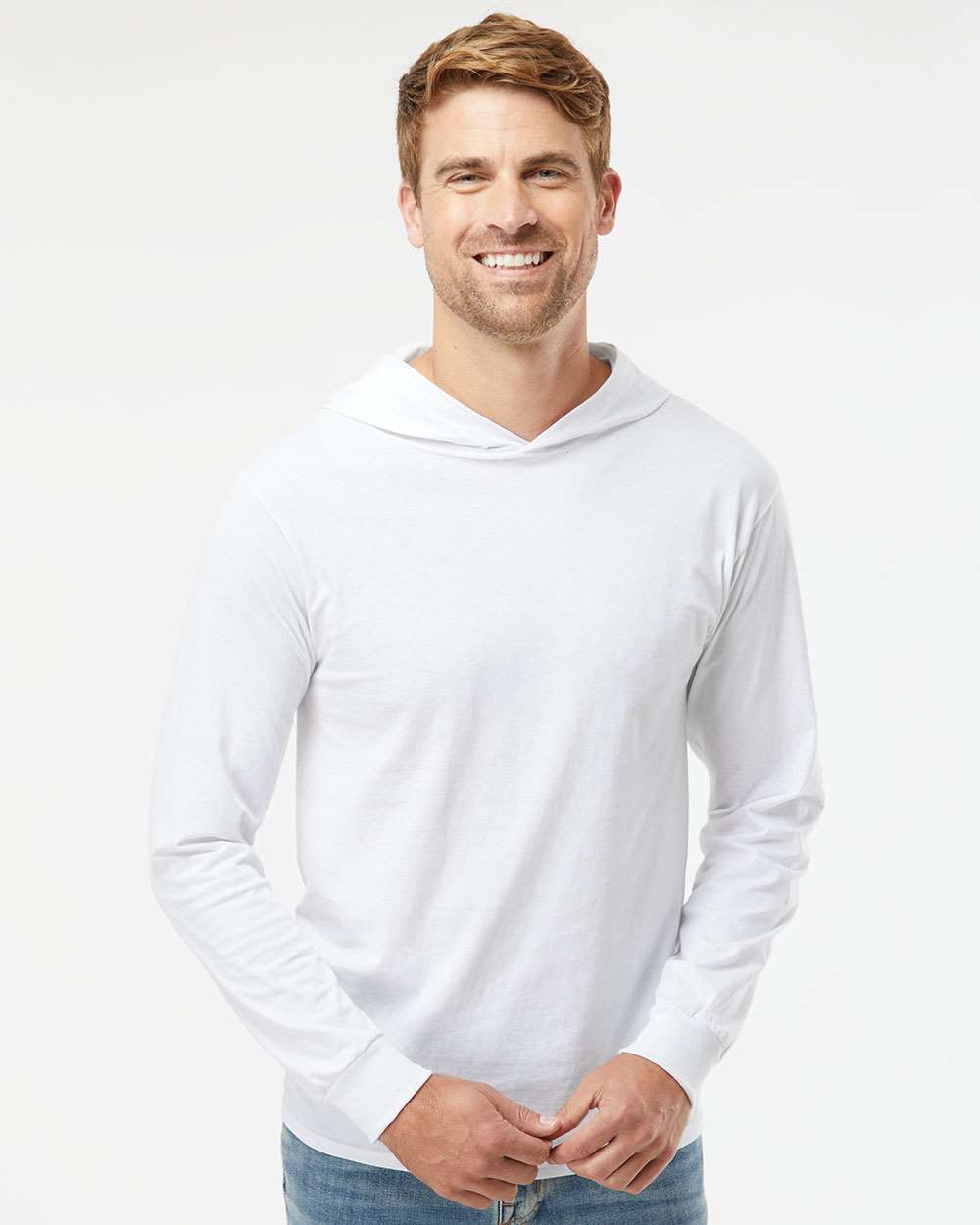 Fruit of the Loom&#xAE; Short Sleeve HD Cotton Jersey Hooded T-Shirt