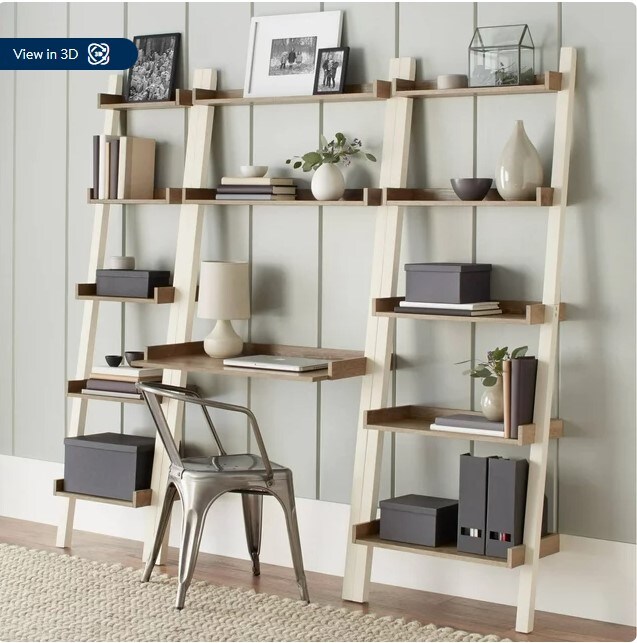 Bedford 71" Leaning Desk, Multiple Colors, Better Homes & Gardens