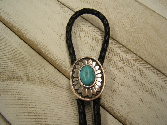 Concho with Turquoise Bolo