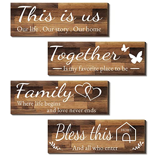 Home Where Our Story Begins Sign, hotsell Wooden signs, Home sign, Dining Room Sign