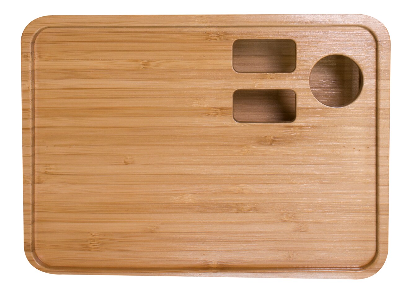 Sorbus 360° Bamboo Rotating Makeup Organizer - Multi-Function Storage Carousel stores Cosmetics, Skin Care, and more - Stylish and functional