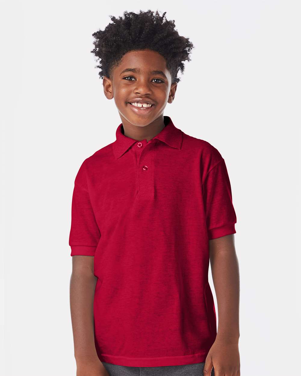 Hanes Youth Ecosmart Jersey Polo Michaels