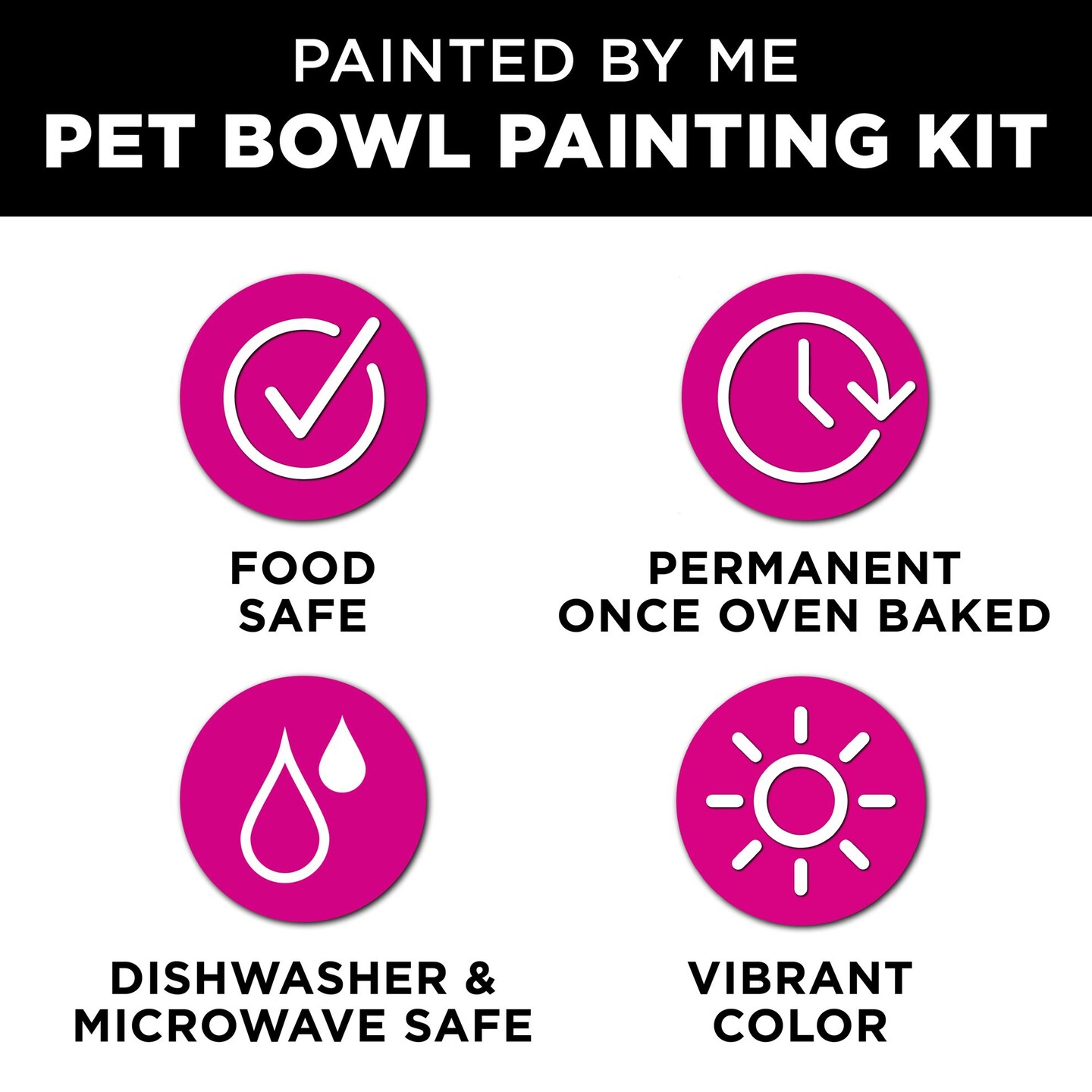 Tulip Painted by Me Pet Bowl Painting Kit