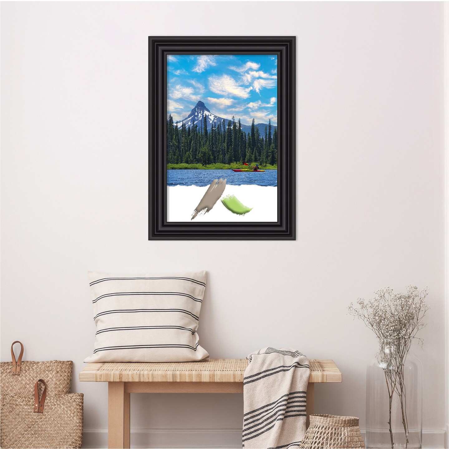 Colonial Black Picture Frame, Photo Frame, Art Frame