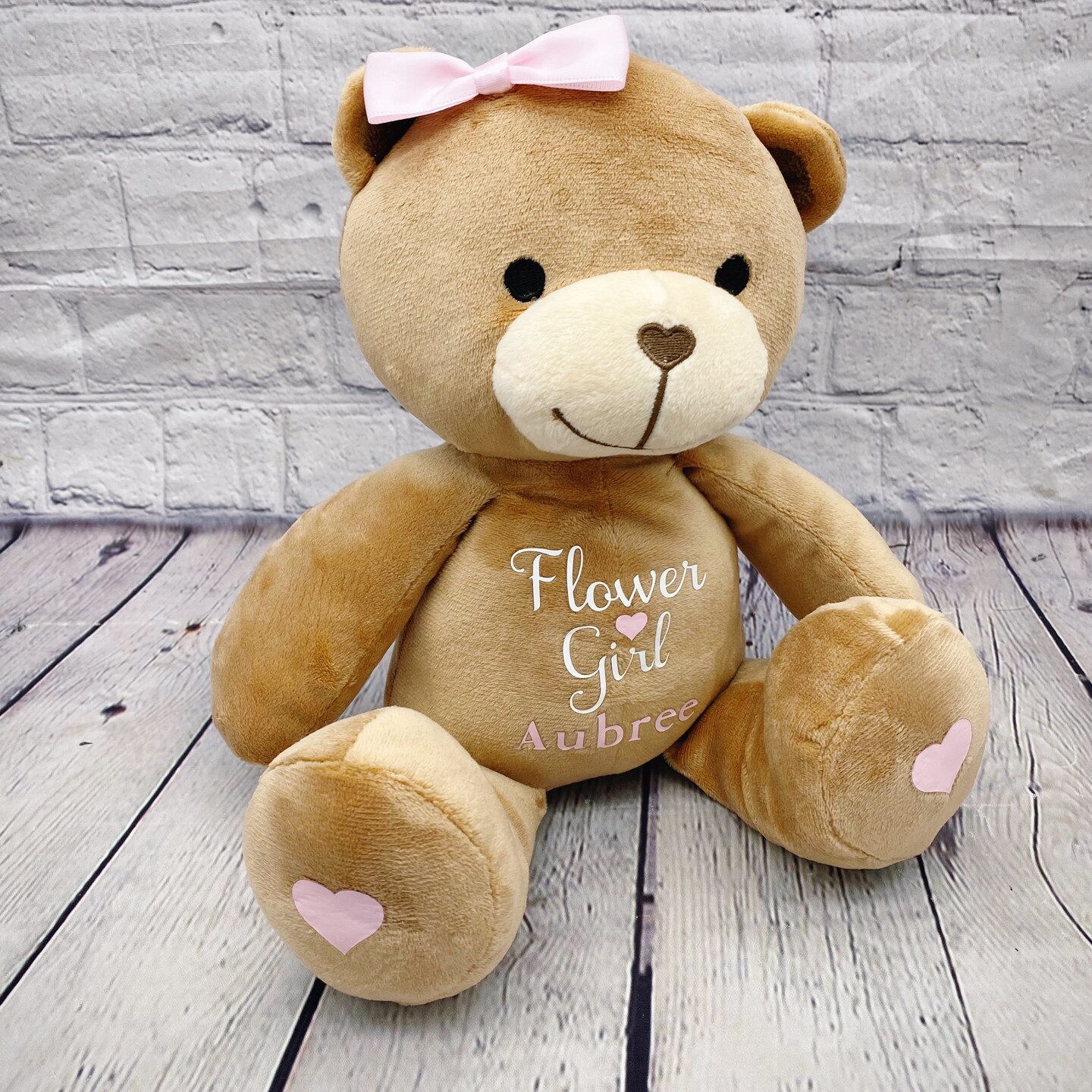 Flower girl 2024 stuffed animal