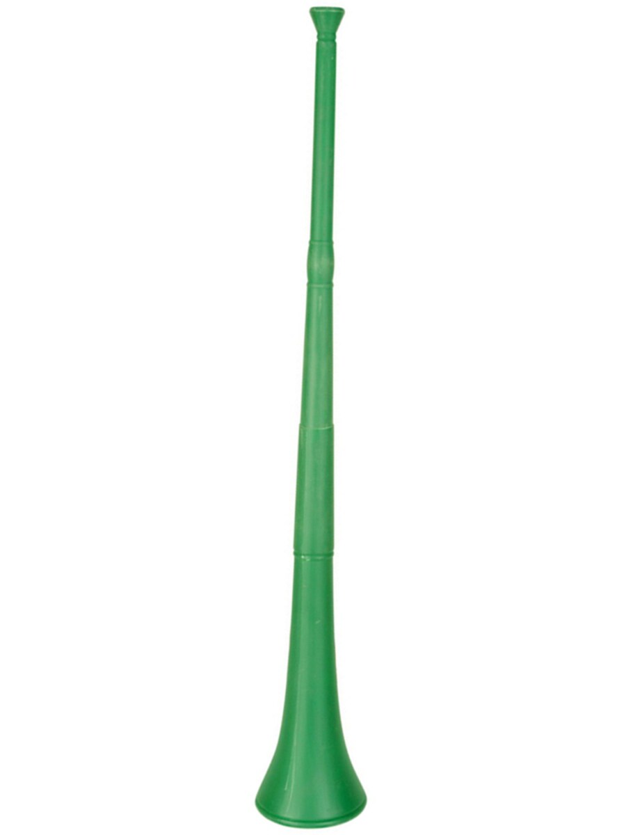 St. Patrick's Day Costume Accessory Green Collapsible Vuvuzela Stadium Horn