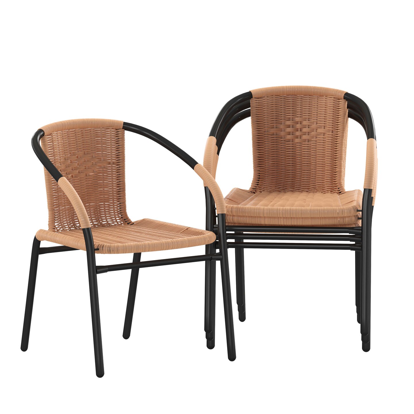 Cafe curved 2025 back stacking chairs