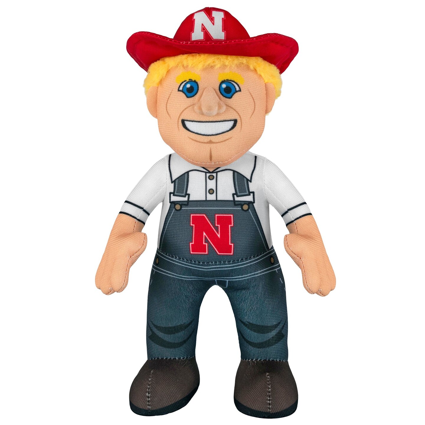Bleacher Creatures Nebraska Huskers Herbie 10&#x22; Mascot Plush Figure Updated