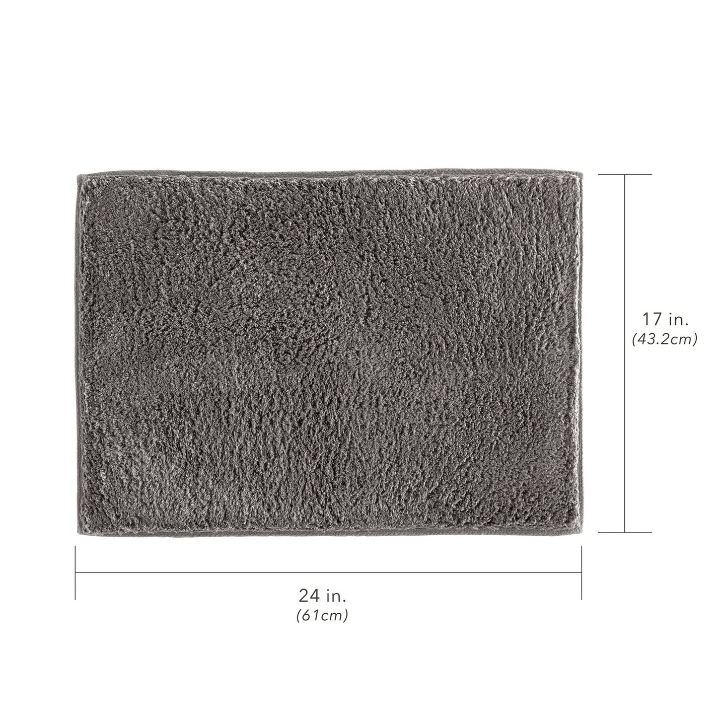 Nate Home by Nate Berkus Non-Slip Cotton Bath Rug, 17&#x22; x 24&#x22;