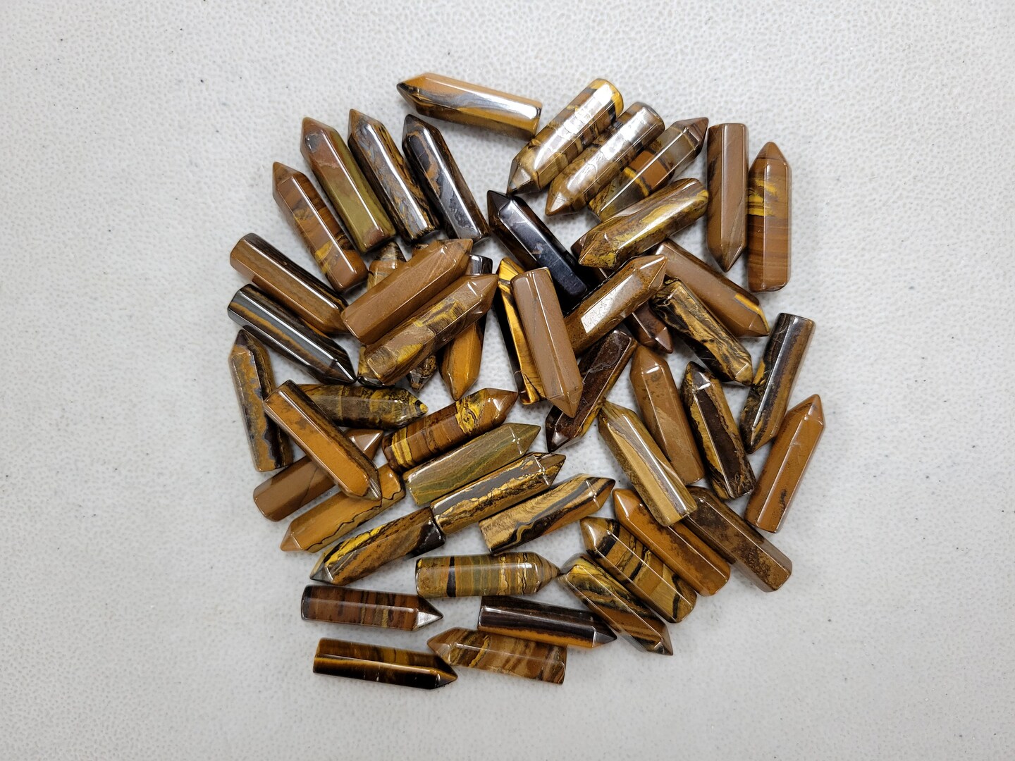 Tiger&#x27;s Eye Crystal Mini Tower Points