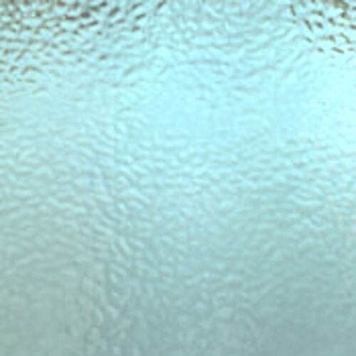Wissmach Stained Glass Sheet: Country Blue, English Muffle