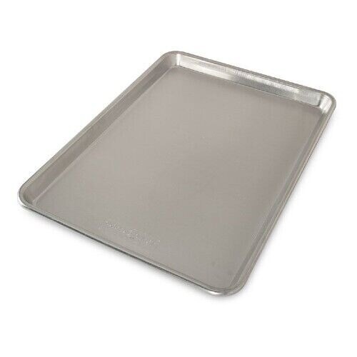 Set of 2 Natural Aluminum Commercial Baker&#x27;s Half Sheets