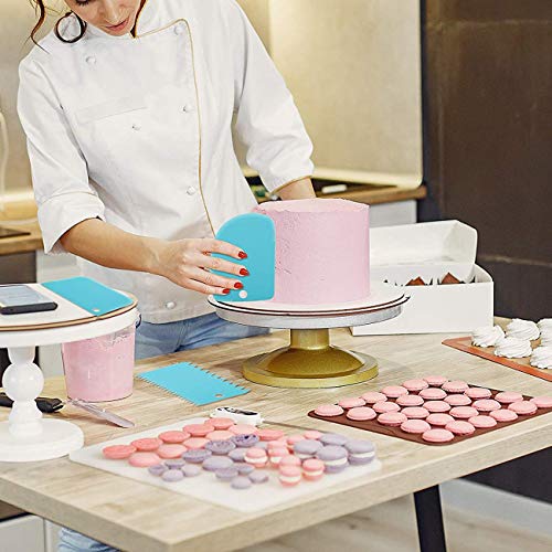 Piping Bags and Tips Set, Supplies for Baking with Reusable Pastry Bags and Tips, Standard Converters, Silicone Rings, cake decorating Tools for Cookie Icing, cake, Cupcake