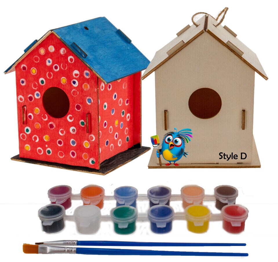 Birdhouse Homemade Wooden - Build Your Own Bird House.