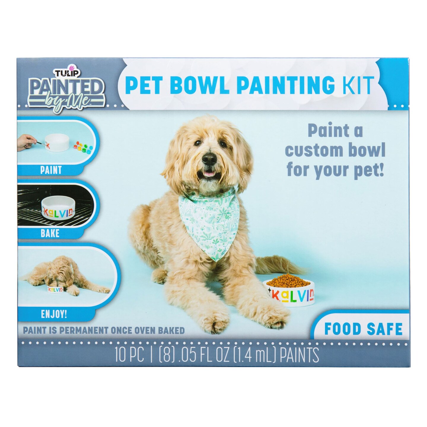 Tulip Painted by Me Pet Bowl Painting Kit