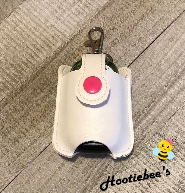 Flamingo Hand Sanitizer Holder Key Fob | MakerPlace by Michaels