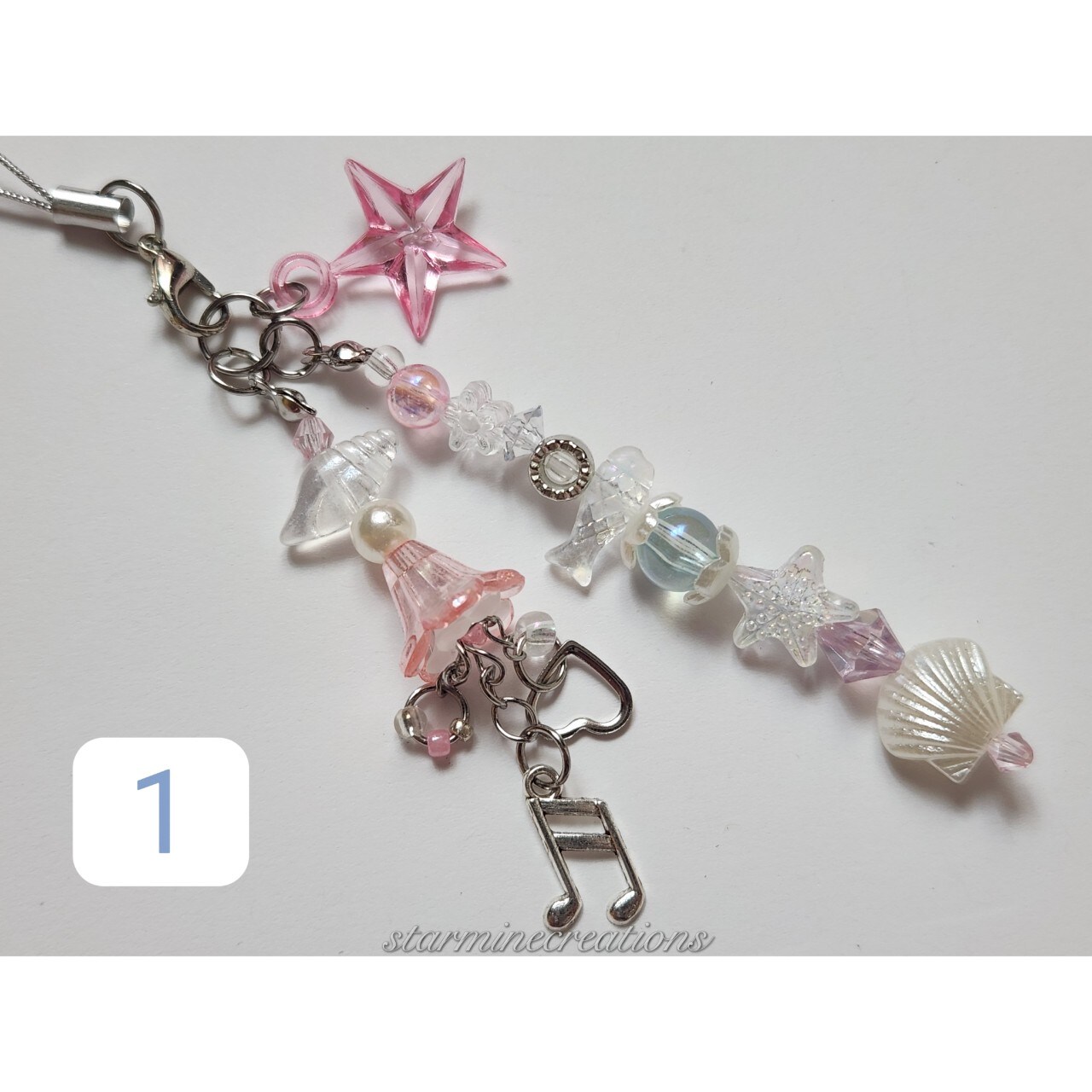 Y2k Jellyfish Keychain Pendant For Girls Glass Bead Mermaid - Temu