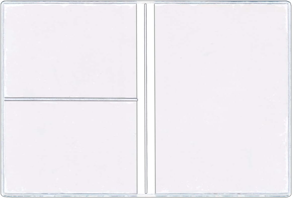 StoreSMART - Three Pocket Plastic Card Caddy &#x2013; Card &#x26; Receipt Holder - (CC1423-3)