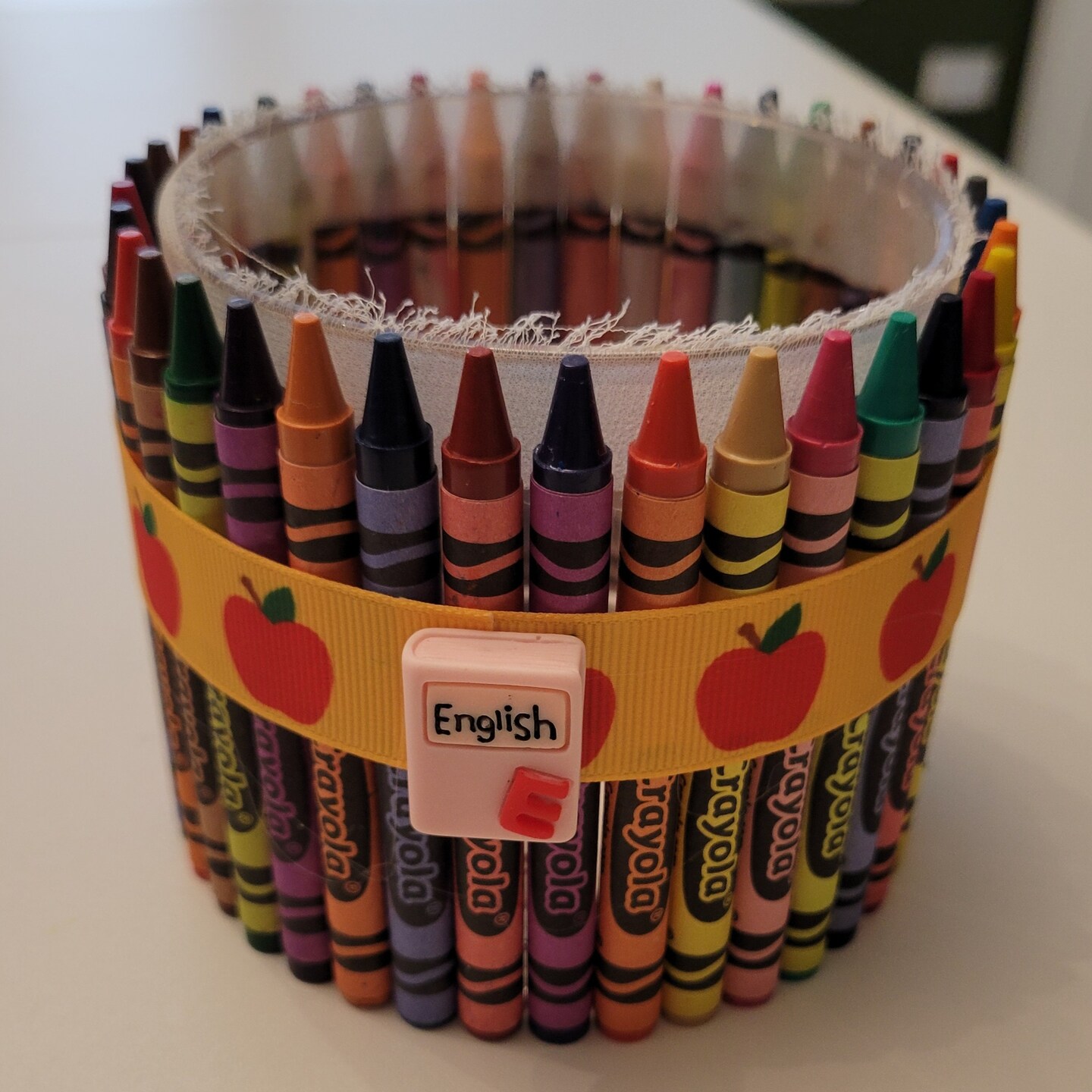 Pencil crayon shop vase