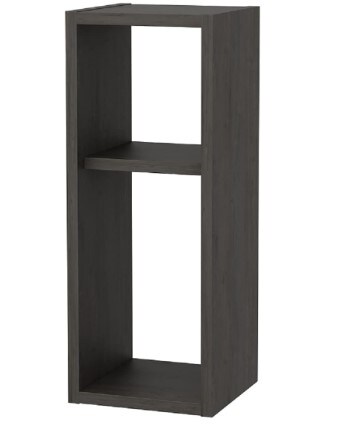 Sault Floating Nightstand (Dark Oak), Wall-Mounted Nightstand, Bedside Table, Small and Narrow Night Stand