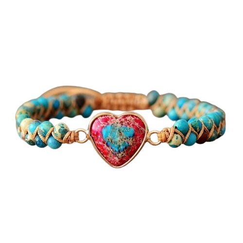 Braided Bracelet Heart Charm 2 Strands | Michaels