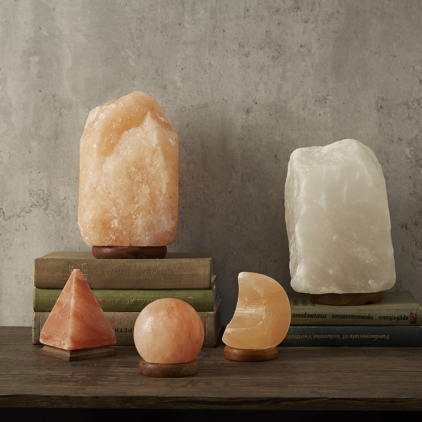 Oziel Piramide Salt Lamp 8 Color Modes