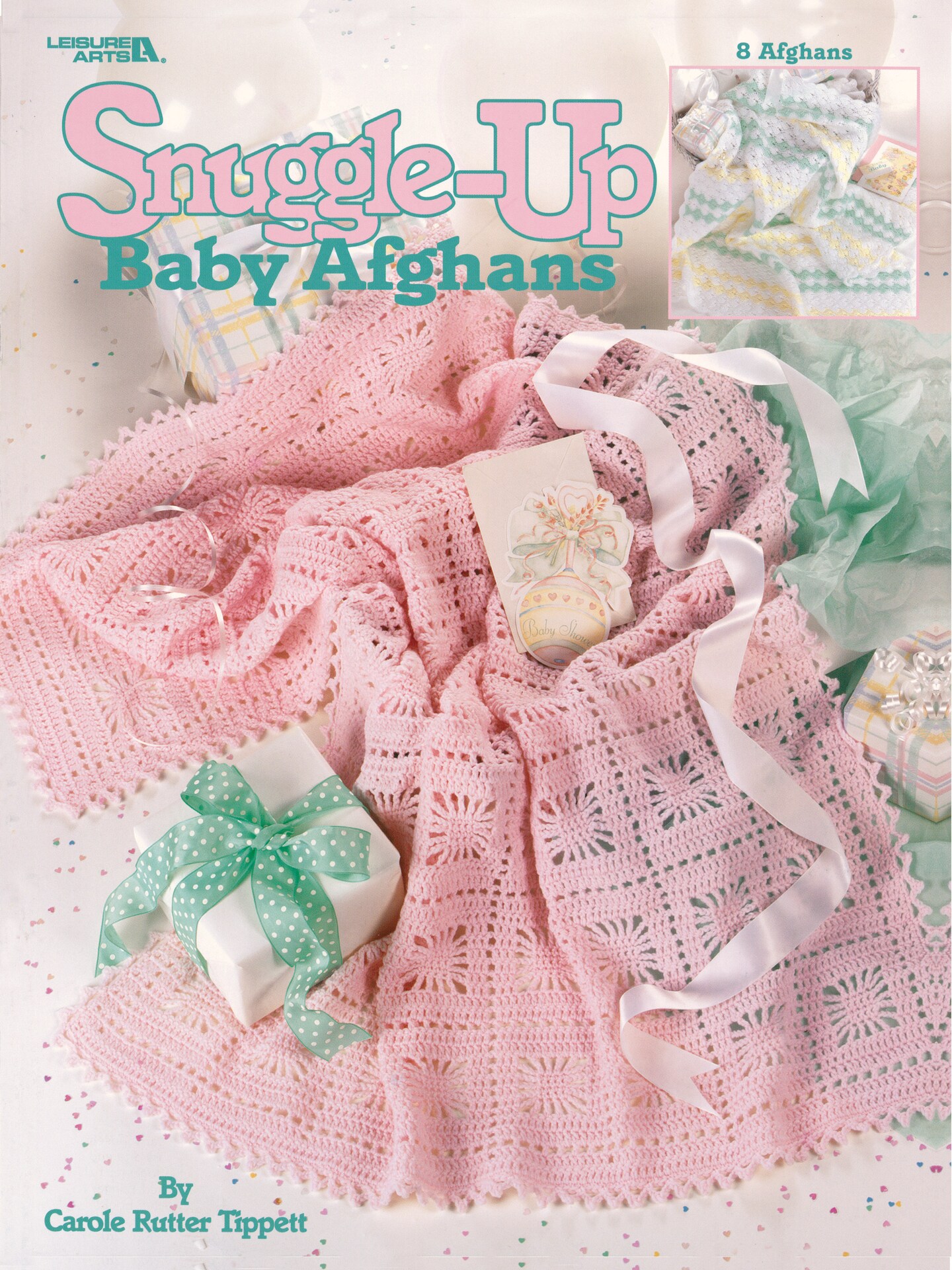Leisure Arts Snuggle-Up Baby Afghans Crochet Book