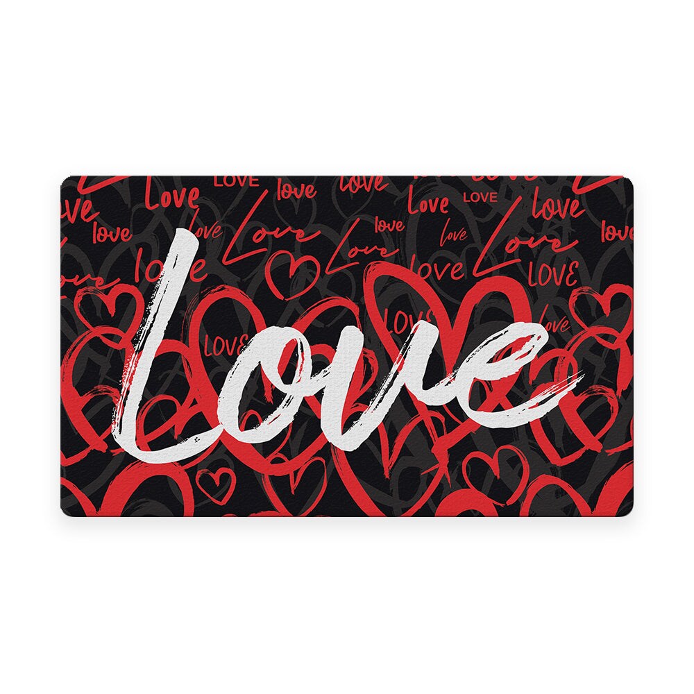 Love Hearts Door Mat (18 x 30") Michaels
