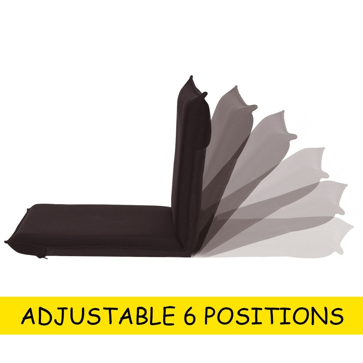 Adjustable 6 position Folding Lazy Man Sofa Chair Floor Chair