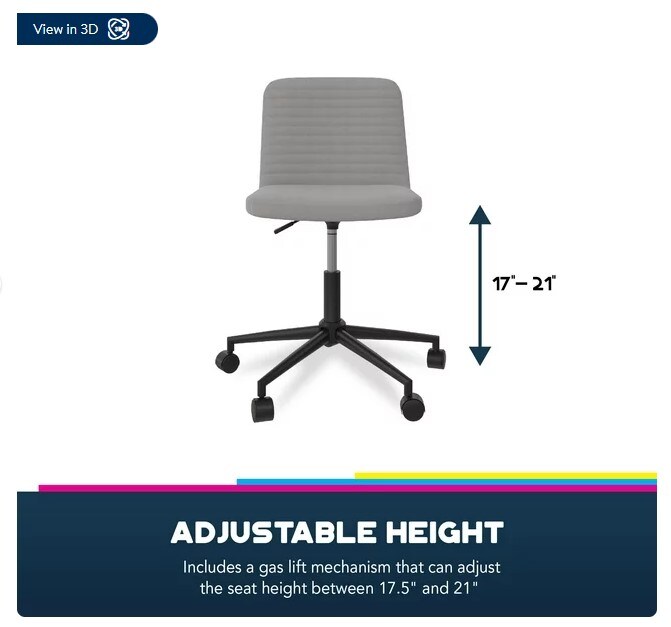 Corey Task Chair with Height and Swivel Adjustments