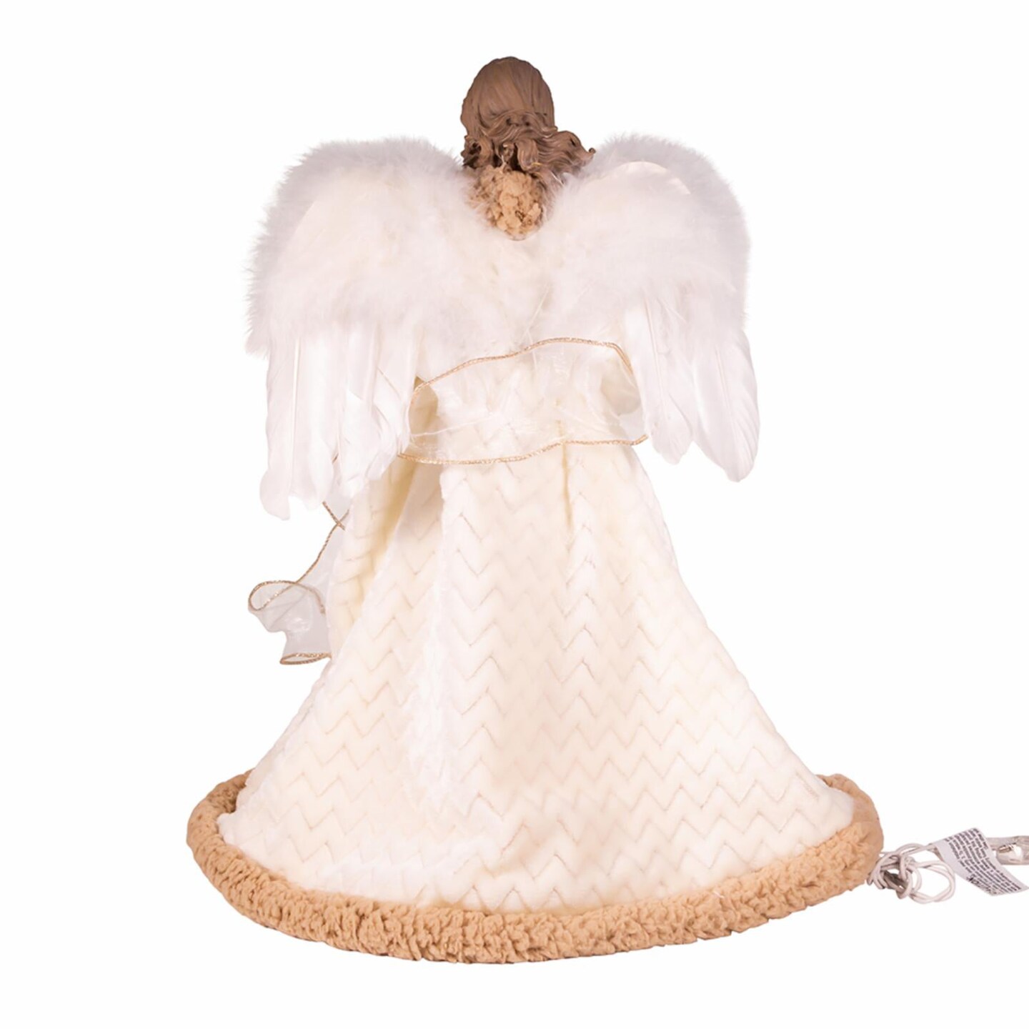 Kurt S. Adler UL 10-Light 16-Inch Sage Casual Angel Tree Topper