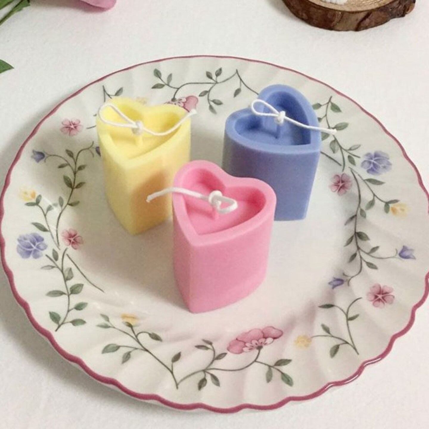 Heart-Shaped Candle Mold