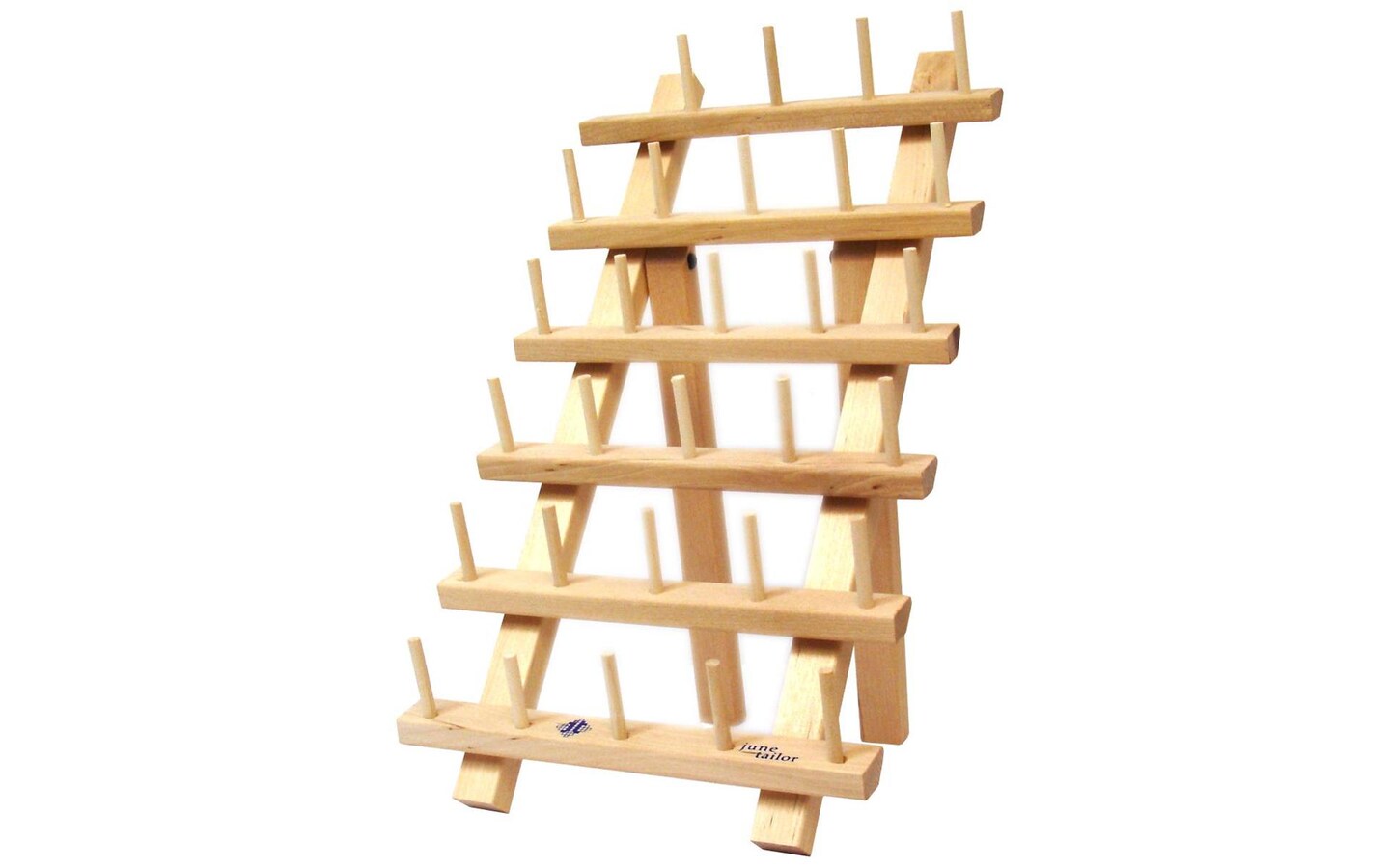 June Tailor Wood Thread Rack 30 Mini Spool w/Legs