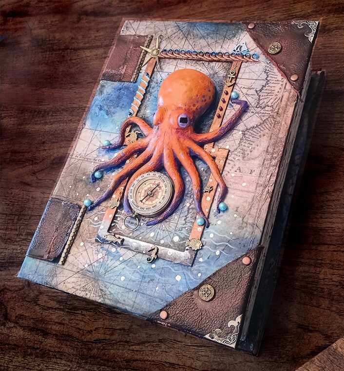 Altered Wooden Box