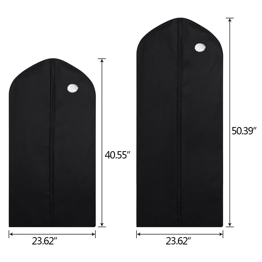 50inch Breathable Dress Coat Garment Bag 5pcs