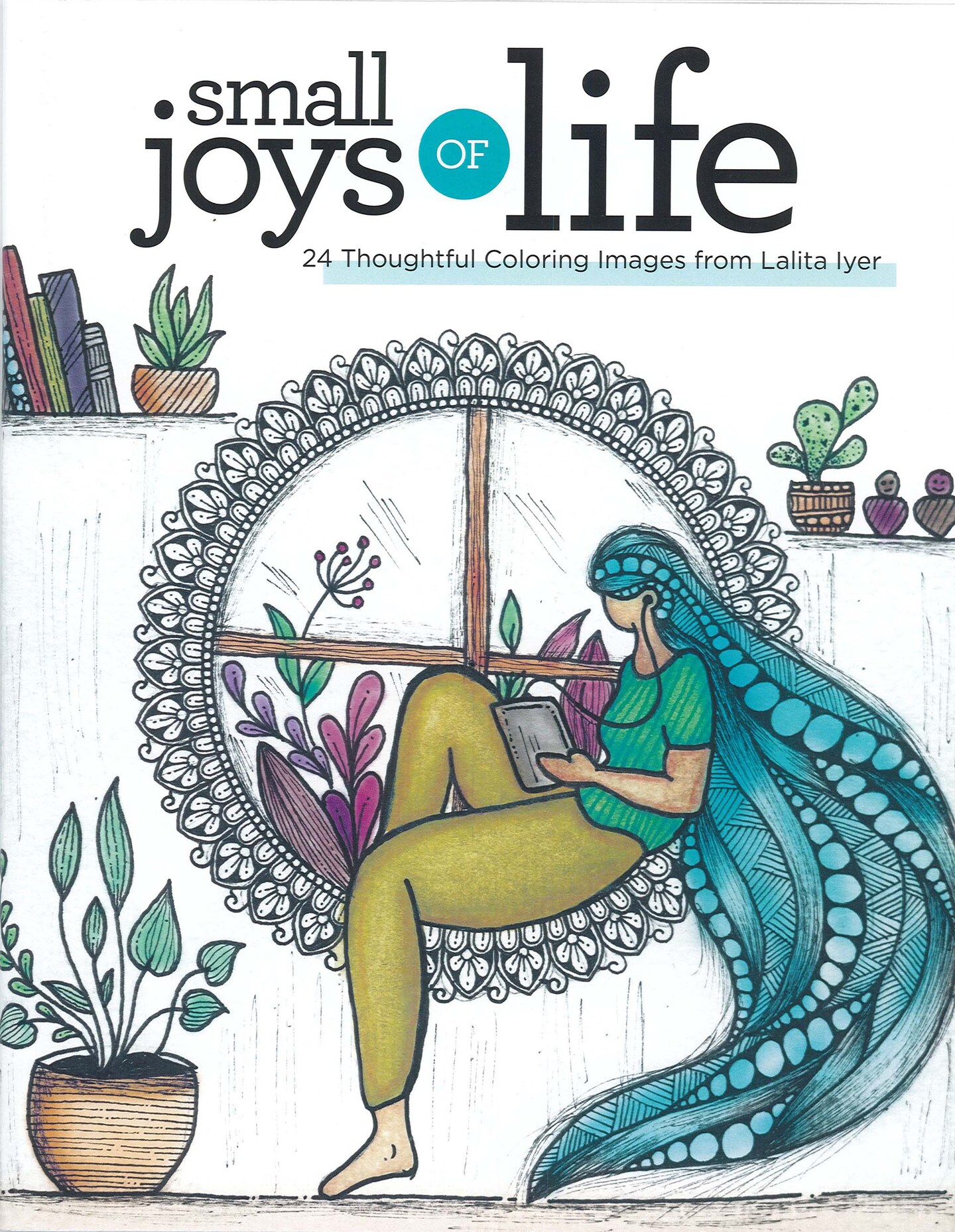 Leisure Arts Small Joys Of Life Coloring Book
