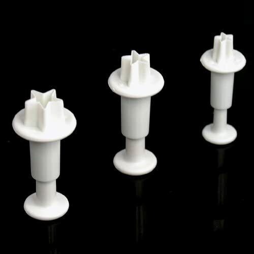 Bastex Star Plunger Cutter Mold for Fondant Cake Decorating